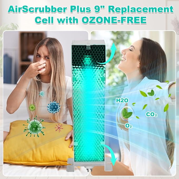 Air Scrubber Plus Advanced Photocatalytic Oxidation 9 Inch Replacement Cell and - Image 5