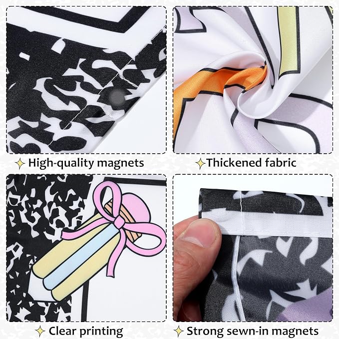 8 Pcs Fluorescent Light Covers, 4x2 Feet Magnetic Light Cover Fluorescent - Image 3