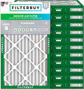 Filterbuy 12x20x2 Air Filter MERV 8 Essential Dust & Allergy Defense, by Filterbuy