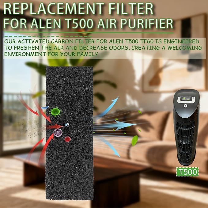 6 Pack Replacement Filter Compatible - Image 3