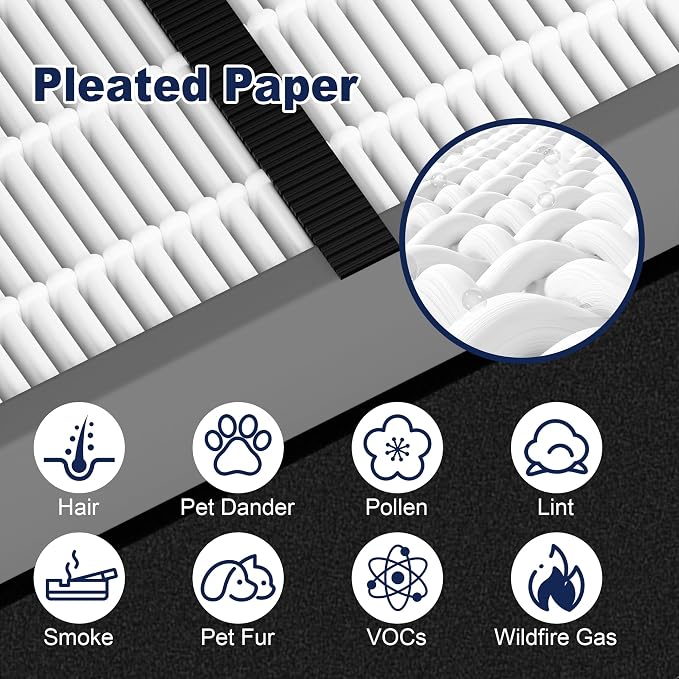 4 Pack FLT4825SM Filter B Smoke Clear Replacement - Image 7
