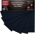 Carbon Filter 4" x 12" Activated Charcoal Air Vent Floor Heater Pre-Filter by BeautyyourHome