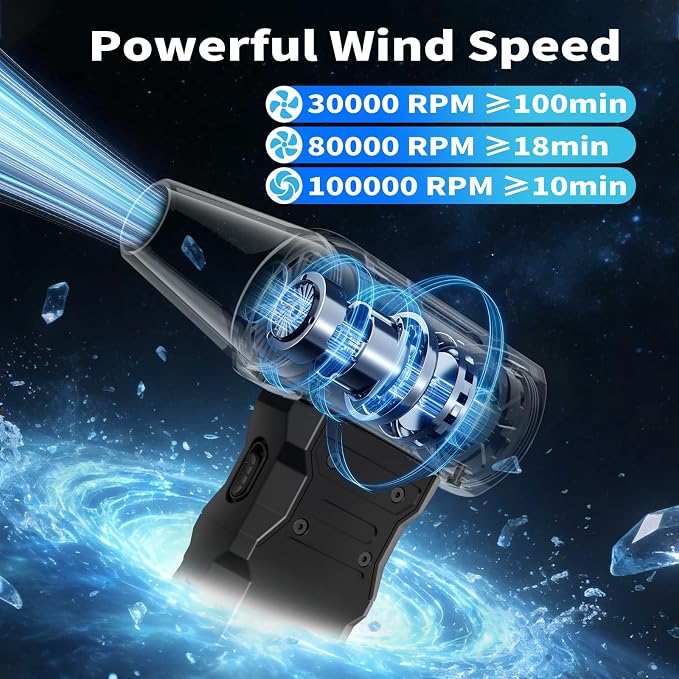 Compressed Air Duster-100000RPM Electric Air Duster - Image 2