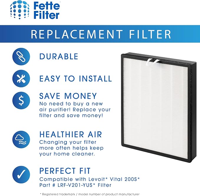 Fette Filter - 2 Pack Replacement Filter Compatible - Image 3