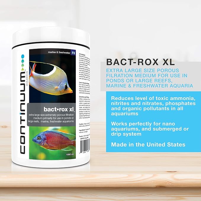Continuum Aquatics "Bact-Rox XL", Extra Large Sized, High-Porosity Filtration - Image 2