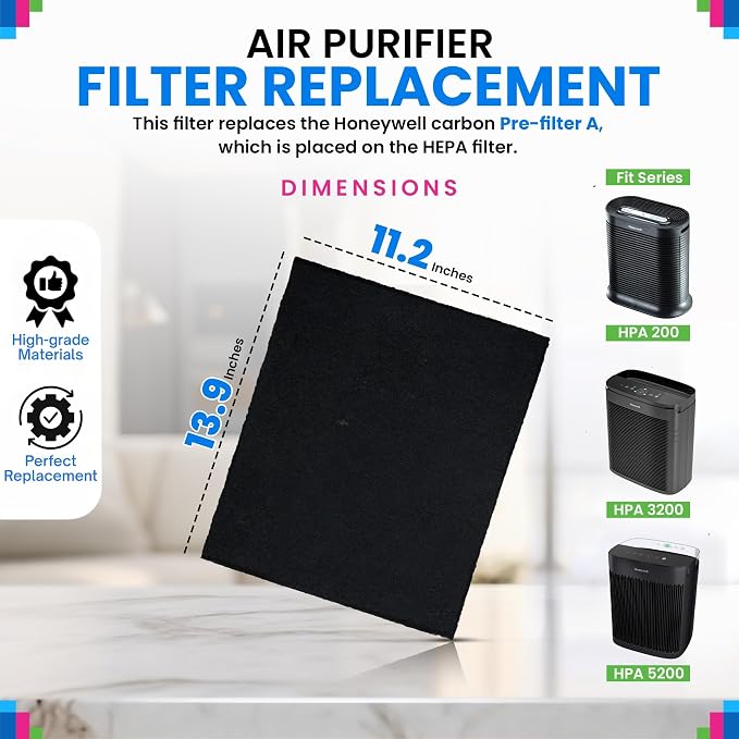 Bagean HPA200 Carbon Pre Filter A Compatible - Image 3