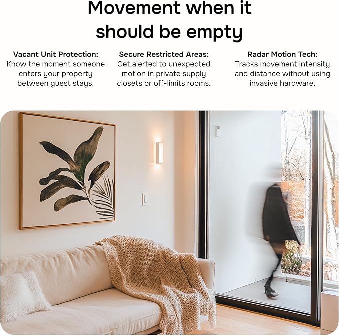 Layla Noise Monitor for Airbnb & Vacation Rentals | AI Occupancy & Noise Sensor - Image 3