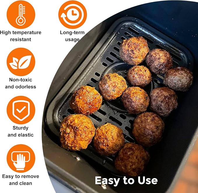 Air Fryer Replacement Parts for Ninja Foodi DualZone Air Fryers, Dishwasher Safe - Image 5