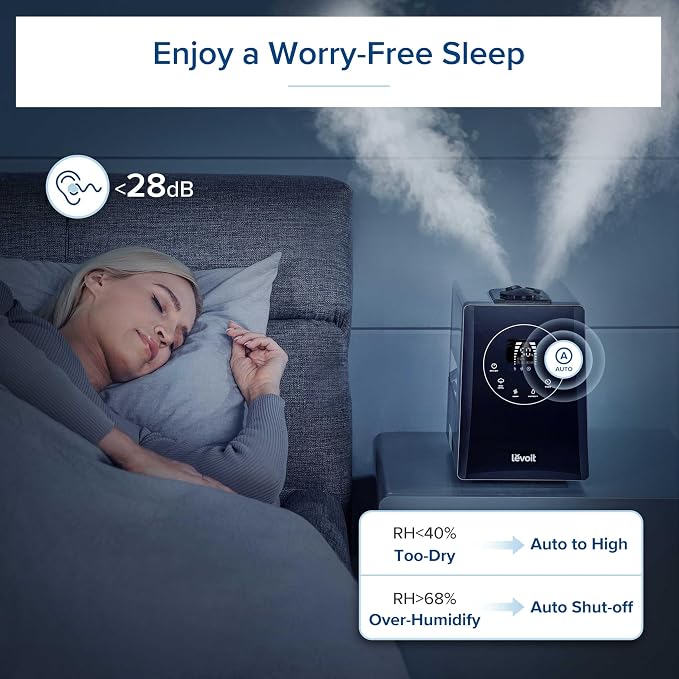 Levoit LV600HH 6L Warm&Cool Mist Humidifier - Image 5