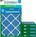Filterbuy 18x30x2 Air Filter MERV 13 Optimal Smoke & Allergy Defense, by Filterbuy