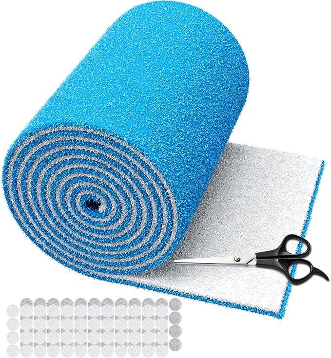 12x90 inches Air Vent Filters, Cut to Size MERV 8 Electrostatic Floor Vent by Demiwise