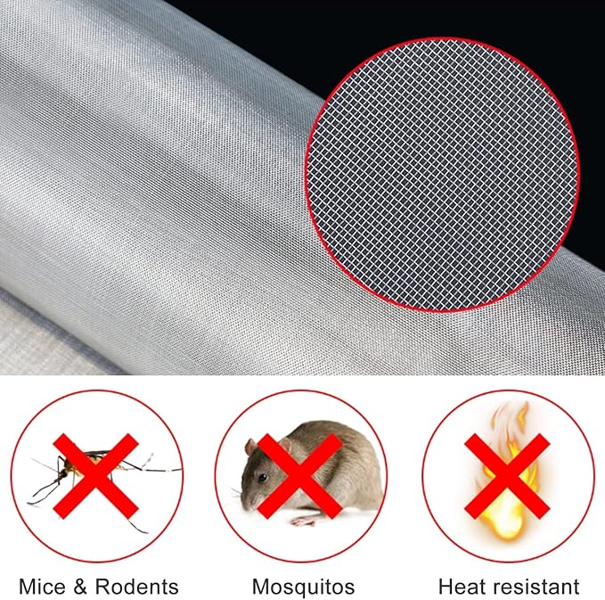 The Wire net Stainless Steel Woven Wire Mesh 304 Stainless Steel Woven Wire 30 - Image 2