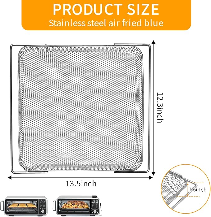 Air Fryer Basket for Ninja Foodi 13 in 1 SP351 SP301 SP201 Air Fry Countertop - Image 2