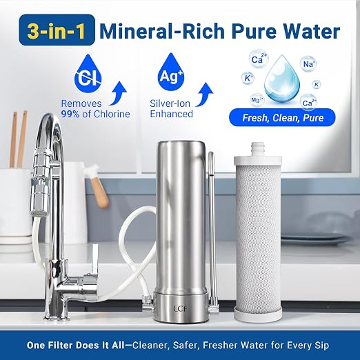 LCF Upgrade Countertop Water Filter,   Enhanced 6-Stage - Image 5