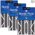 Nordic Pure 16x25x3 MERV 12 Plus Carbon Trion Air Bear Cub Replacement Air by NordicPure