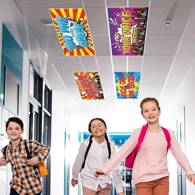 Wiooffen 6 Pcs Fluorescent Light Covers - Image 6