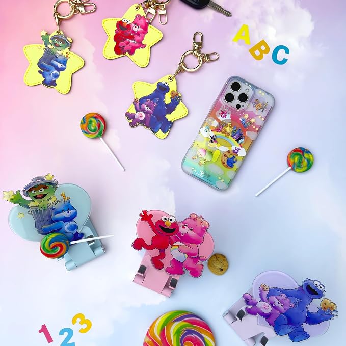 Sonix x Care Bears x Sesame Street Keychain Case Compatible - Image 7