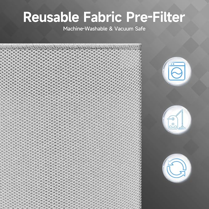 2 Packs Pre-Filter Replacement Cover Compatible - Image 2