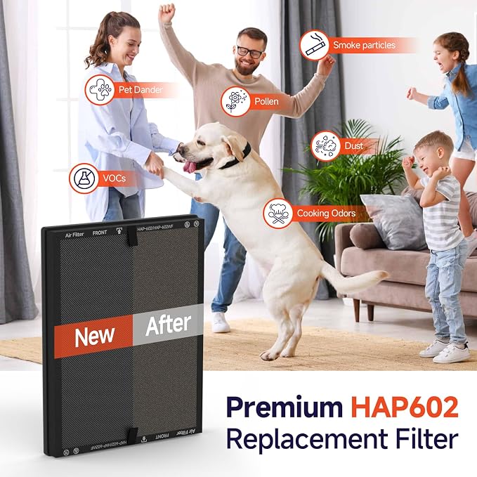 4 Packs HAP602 Replacement Filter Compatible - Image 4