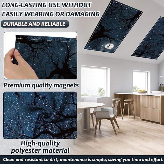 8 Pcs Fluorescent Light Covers - Image 3