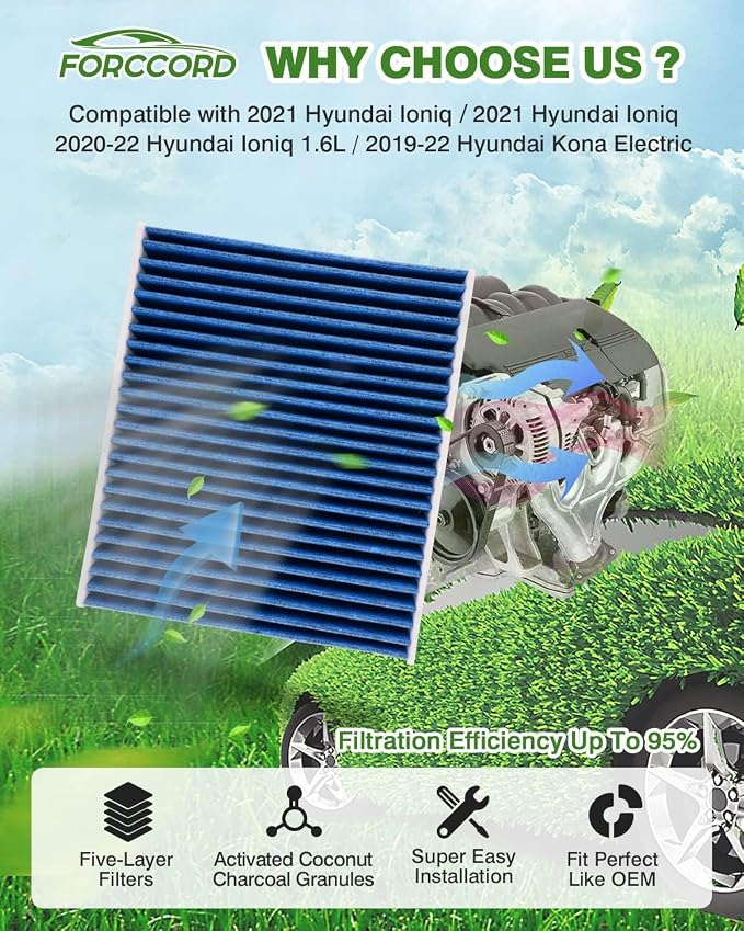 2- Pack CF11966 HEPA Cabin Air Filter Fits - Image 3