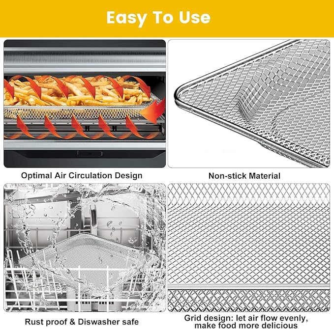 Air Fryer Accessories for Ninja Foodi SP101 Digital Air Fryer Countertop Oven - Image 8