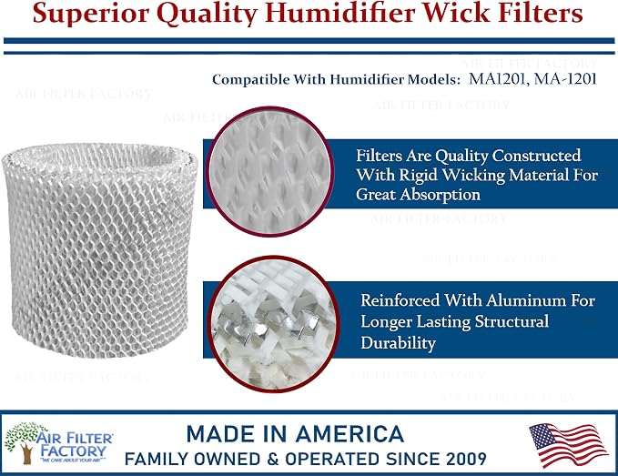 Humidifier Wick Filter MAF1 Replacement - Image 2