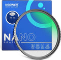 NEEWER 58mm MC UV Protection Filter 24 Layer Multi Resistant Nano Coatings/HD by Neewer