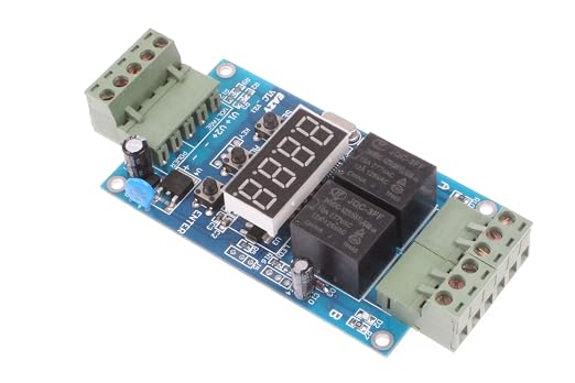 NOYITO 30-Step Programmable Time Relay Control Board Multi-Segment Setting ON - Image 3