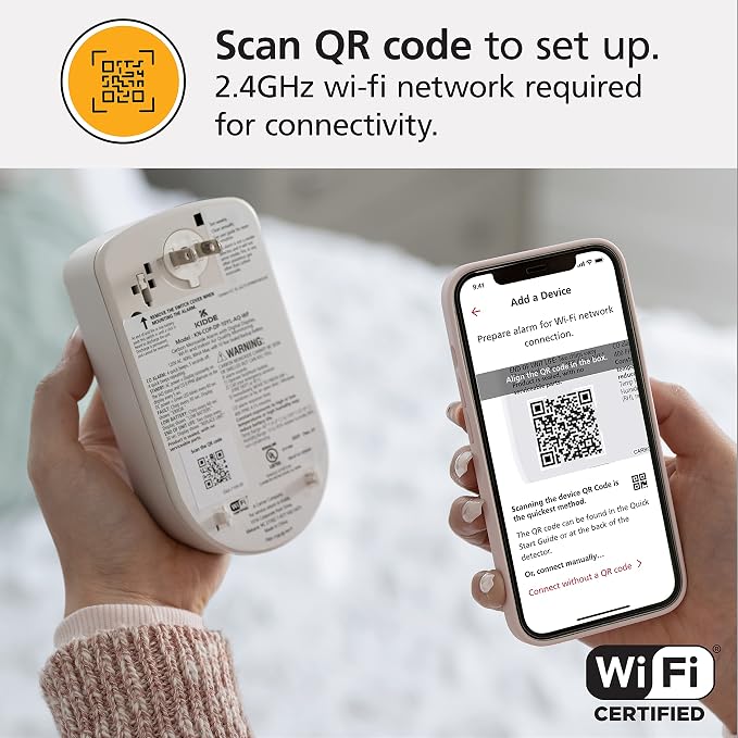 Kidde Smart Carbon Monoxide Detector & Indoor Air Quality Monitor, Alexa - Image 10