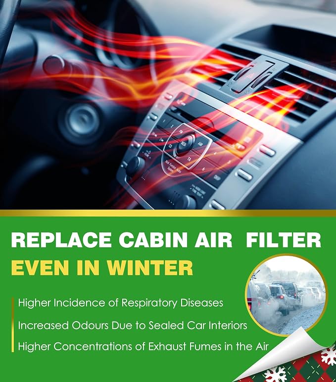 Cabin Air Filter for 2015-2025 Ford F150, 2017-2023 F250 F350 F450 F550 Super - Image 4