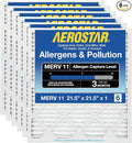 Aerostar 21.5x21.5x1 MERV 11-6 Count by AirFiltersDelivered