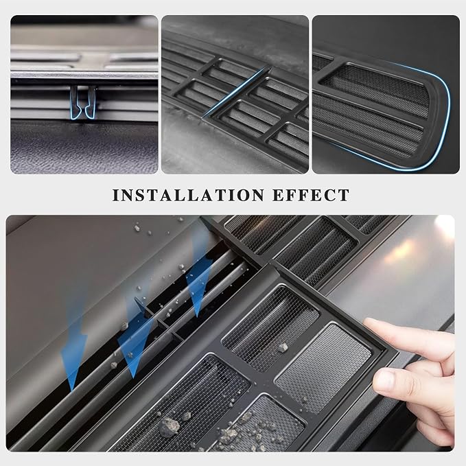 Air Intake Protective Cover for Tesla Model Y 2020 2021 2022 2023 2024 2025 Air - Image 7