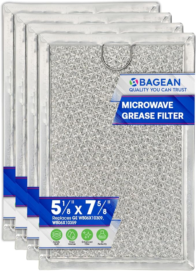 Microwave Filter Replacement 7.64” x 5.12” by Bagean