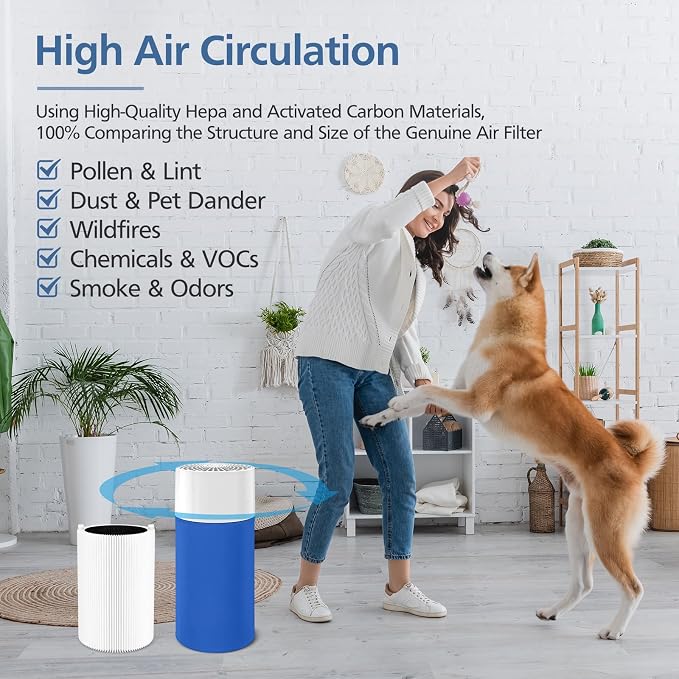 Blue Pure 411 Replacement Filters Compatible - Image 5