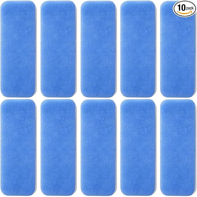 10 Pack Ceiling Fan Filters for Blades, Activated Coconut Carbon Fan Filter for by Unknown