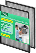 16×20×1 Air Filter MERV-11 | Washable Reusable Furnace Filter| 2-Pack | by Unknown