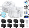 Veken Cat Water Fountain Filters, 8 Pack Replacement Filters & 8 Pack by Veken