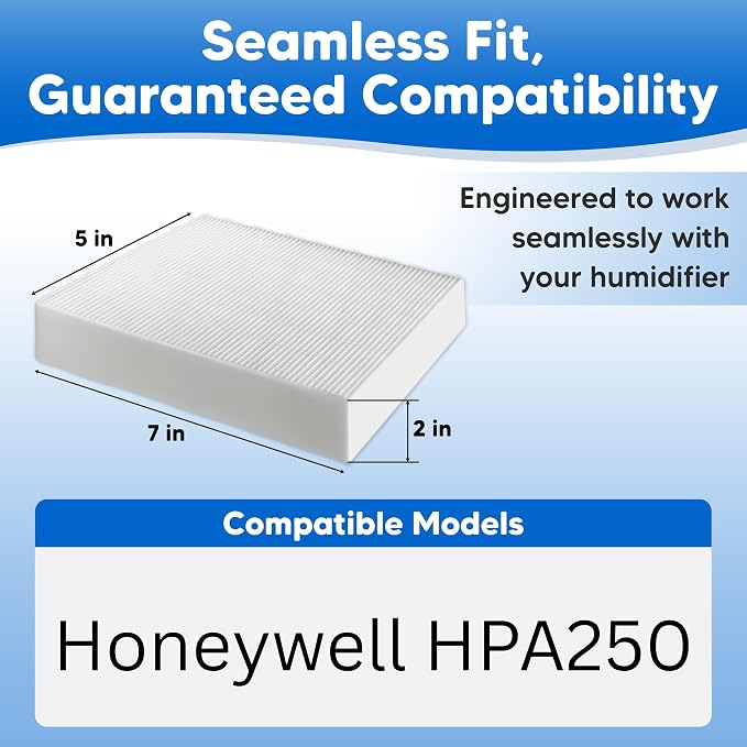 6-Pack HRF-R1 Filter R Kit for Honeywell HPA250B Filter Replacement - Image 8