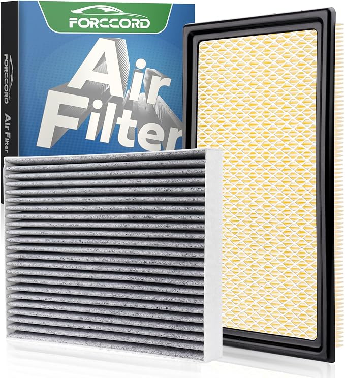 Cabin & Engine Air Filter Fit for Explorer 2020-2026 2.3/3.0L | Aviator by Forccord