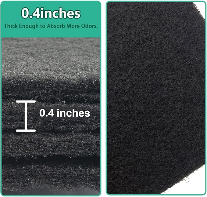 16 Pcs Charcoal Filters Compatible - Image 2