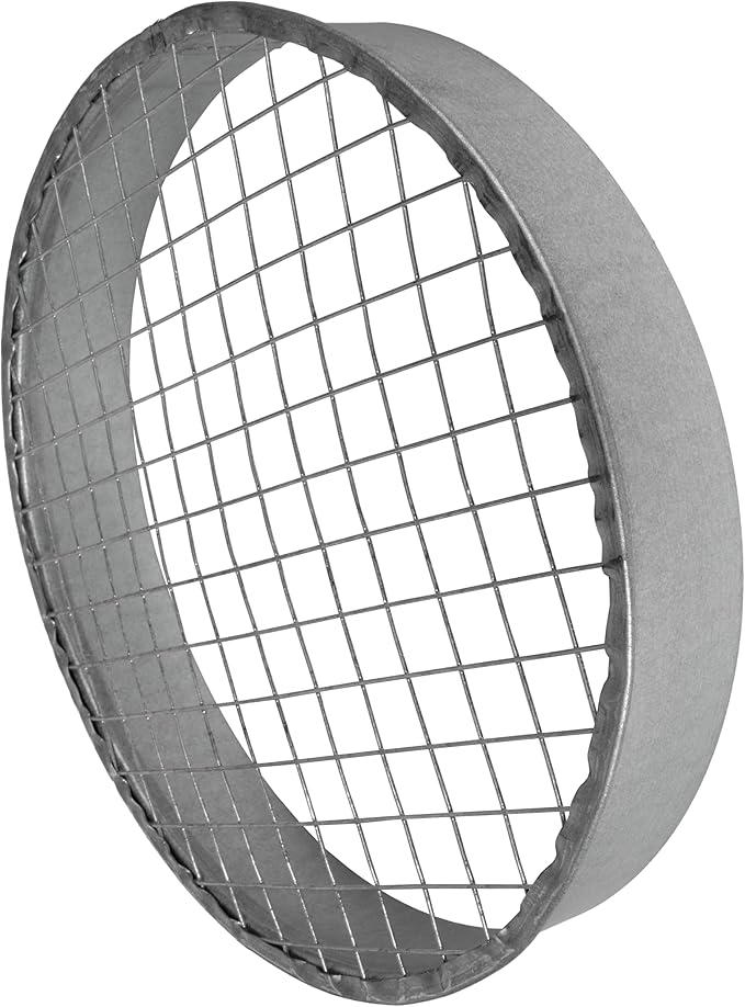 8 Inch Galvanized Steel Dryer Vent Cap by VezoWorks