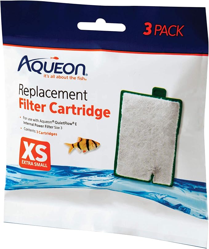 Aqueon Aquarium Fish Tank Replacement Filter Cartridges Extra Small by Aqueon
