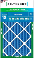 Filterbuy 12x20x4 Air Filter MERV 13 Optimal Smoke & Allergy Defense, by Filterbuy