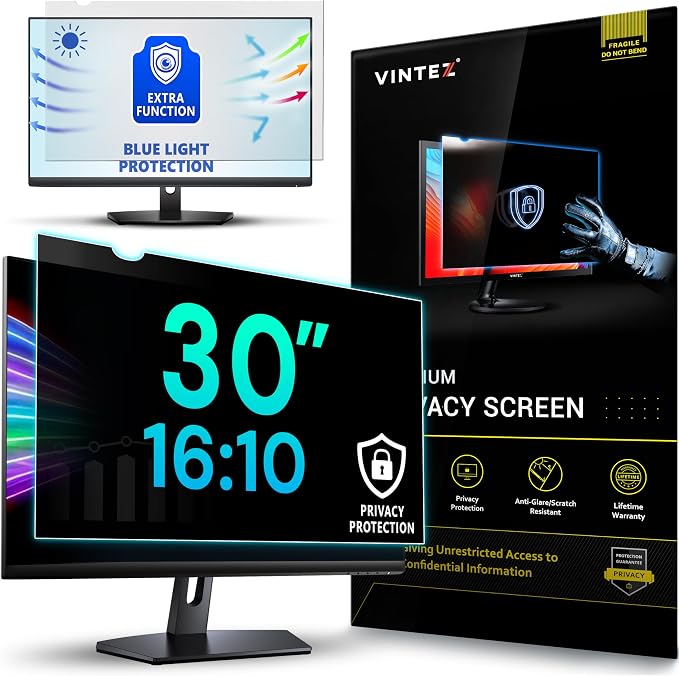 VINTEZ 30 Inch 16:10 Privacy Screen by VINTEZ