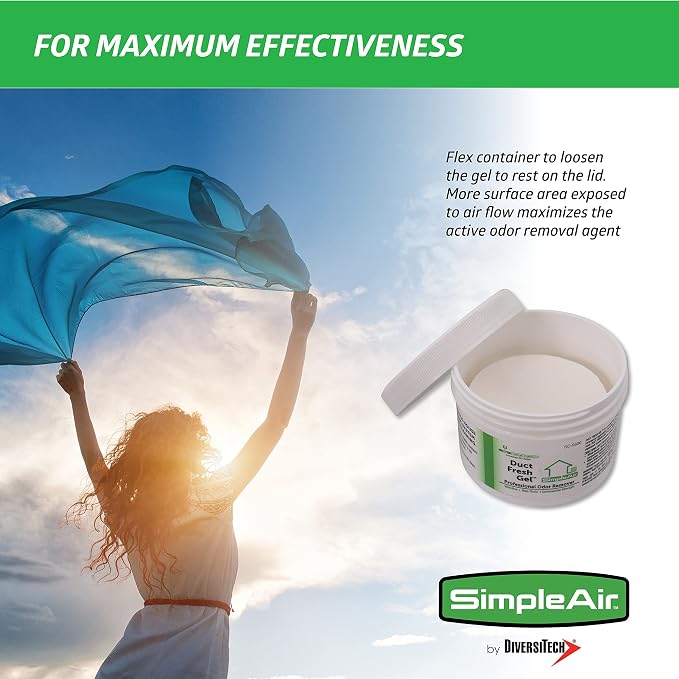 Duct Fresh Gel - HVAC Air Freshener, Deodorizer Non Toxic - Image 4