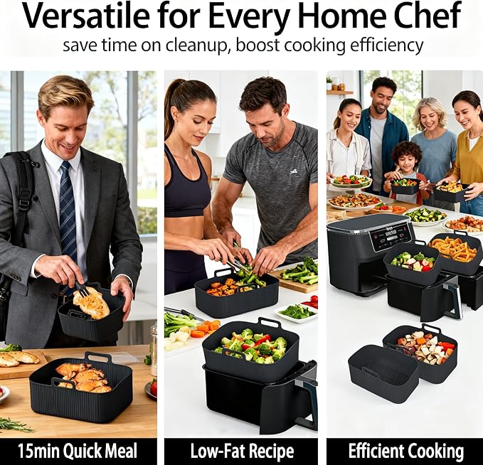 Silicone Air Fryer Liners for Ninja - Image 6