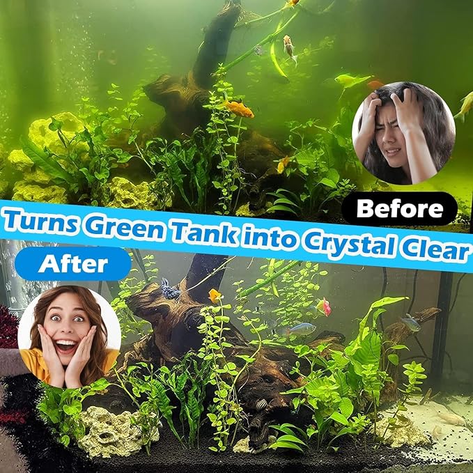 Aquarium U-V Filter 158GPH for 10-45 Gallon Small Betta Fish Turtle Tank - Image 2