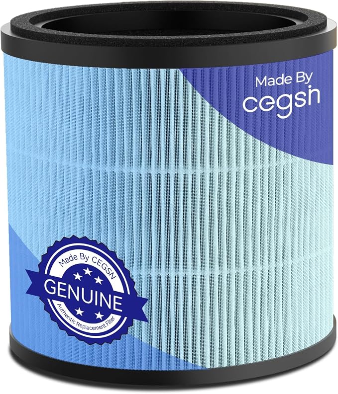 AP005C Series Genuine HEPA Air Filter Replacement, Upgraded 4-in-1 Air Filter by MeansSimpleLife