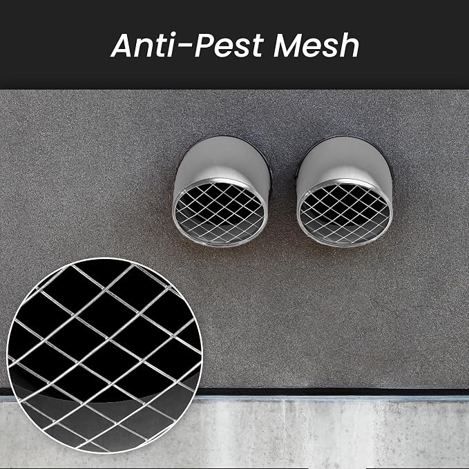 Repa Market Ø6 Inch Duct Cover – Galvanized Steel Round Duct Cap - Image 5